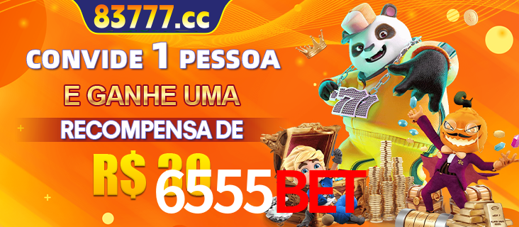 Banner institucional da 6555BET sobre parceria de marcas e criação de uma marca de excelência, apresentando os mascotes de jogos populares como o Fortune Tiger.